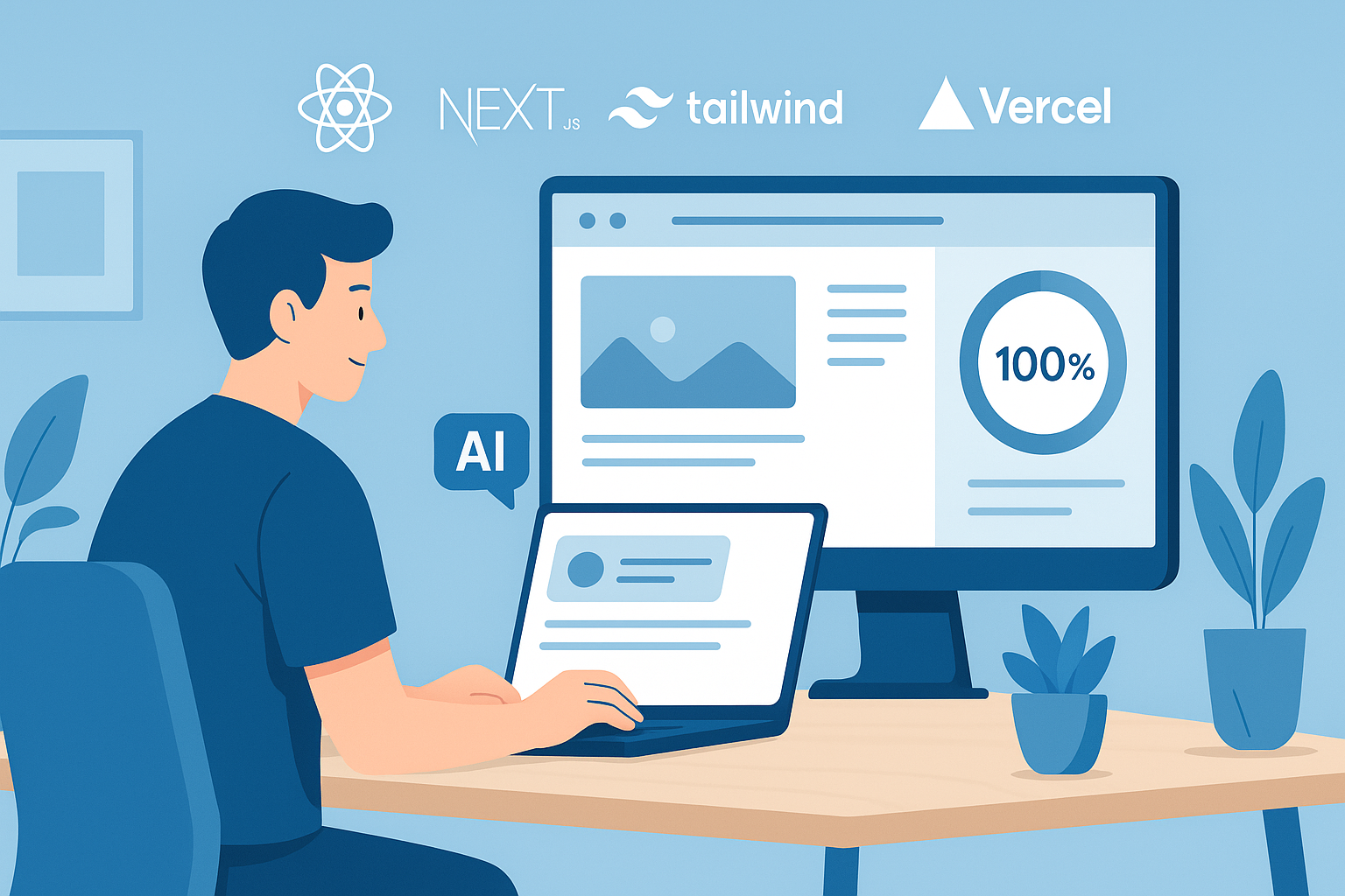 AIツール活用による自社ホームページ制作：1.5週間で公開